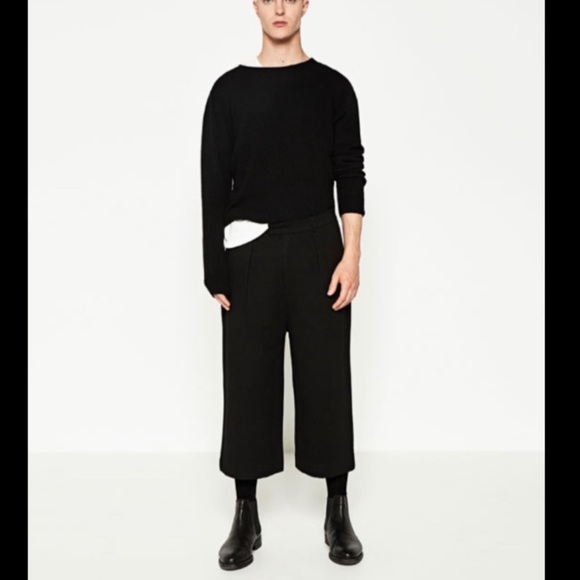 Zara | Pants | Zara Man Cropped Wide 